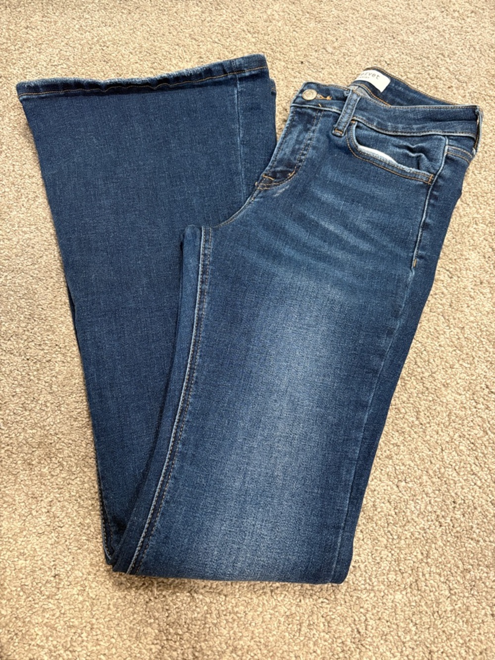 Lovervet By Vervet Flare Leg Jeans